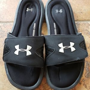 Under Armour Black 4D-Foam Slides